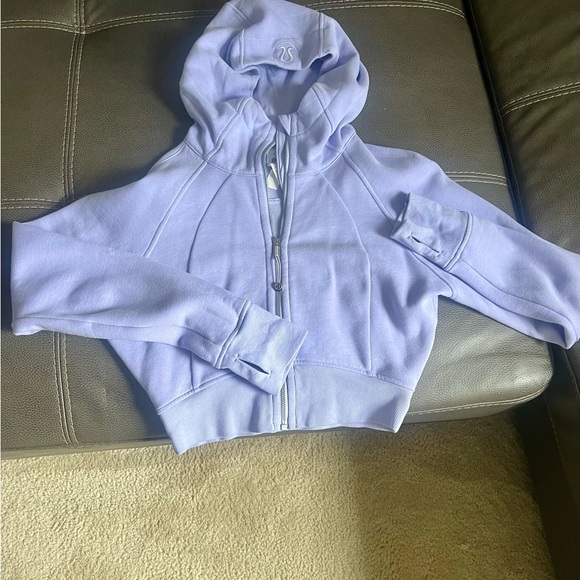 Lululemon Athletica Lavender Zip-Up Hoodie - Picture 4 of 5